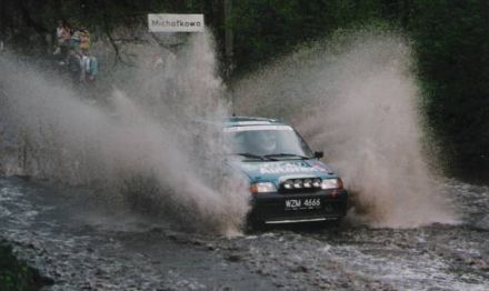 Jacek Sikora i Marek Kaczmarek - Fiat Cinquecento Abarth.